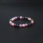 Multi - Tourmaline Crystal Bracelet - 8mm Beads