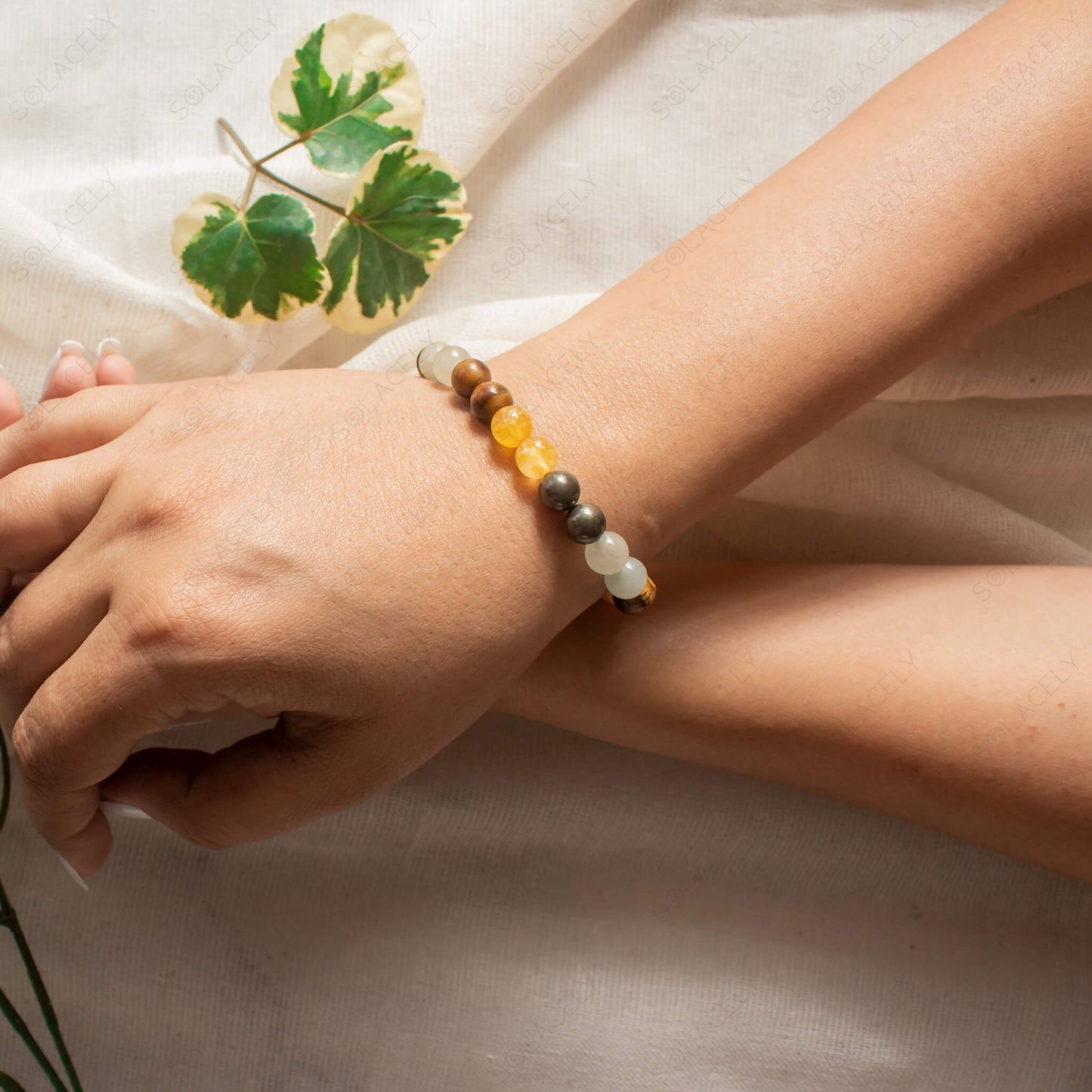 abundance crystal bracelet