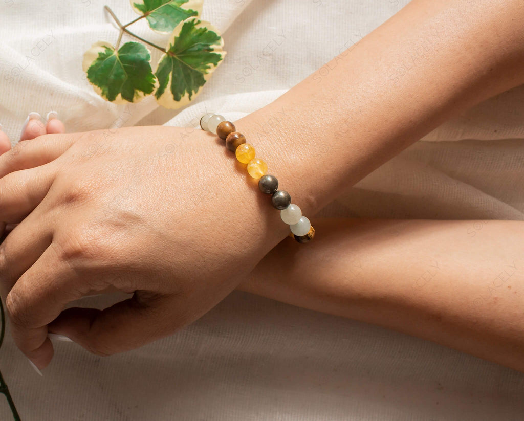 abundance crystal bracelet