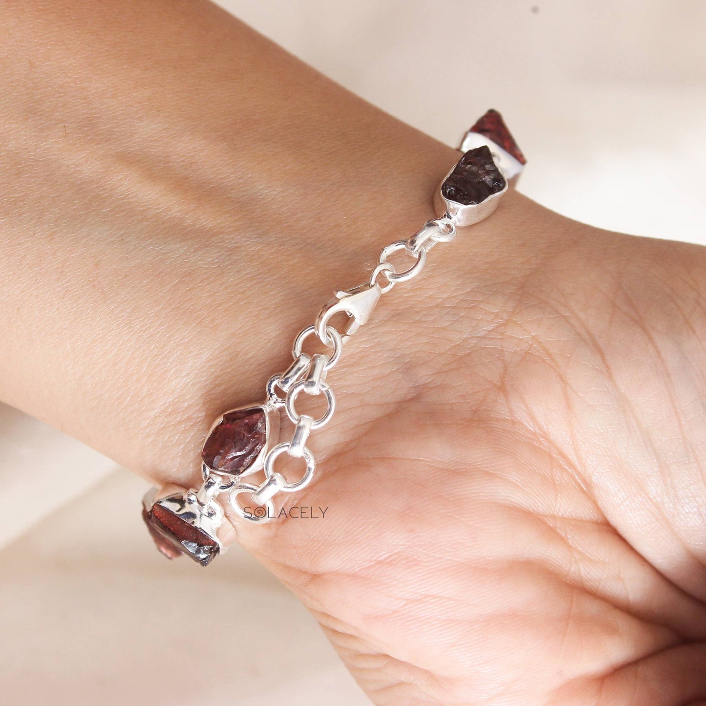 adjustable crystal bracelet