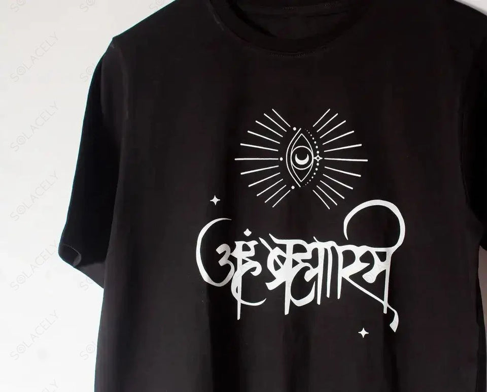 aham bramhasmi spiritual t shirt