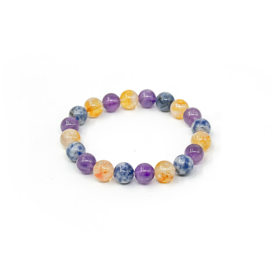 Anxiety And Stress Bracelet Set 8mm Beads - Solacely