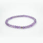 Amethyst Peace Bracelet 4mm Beads