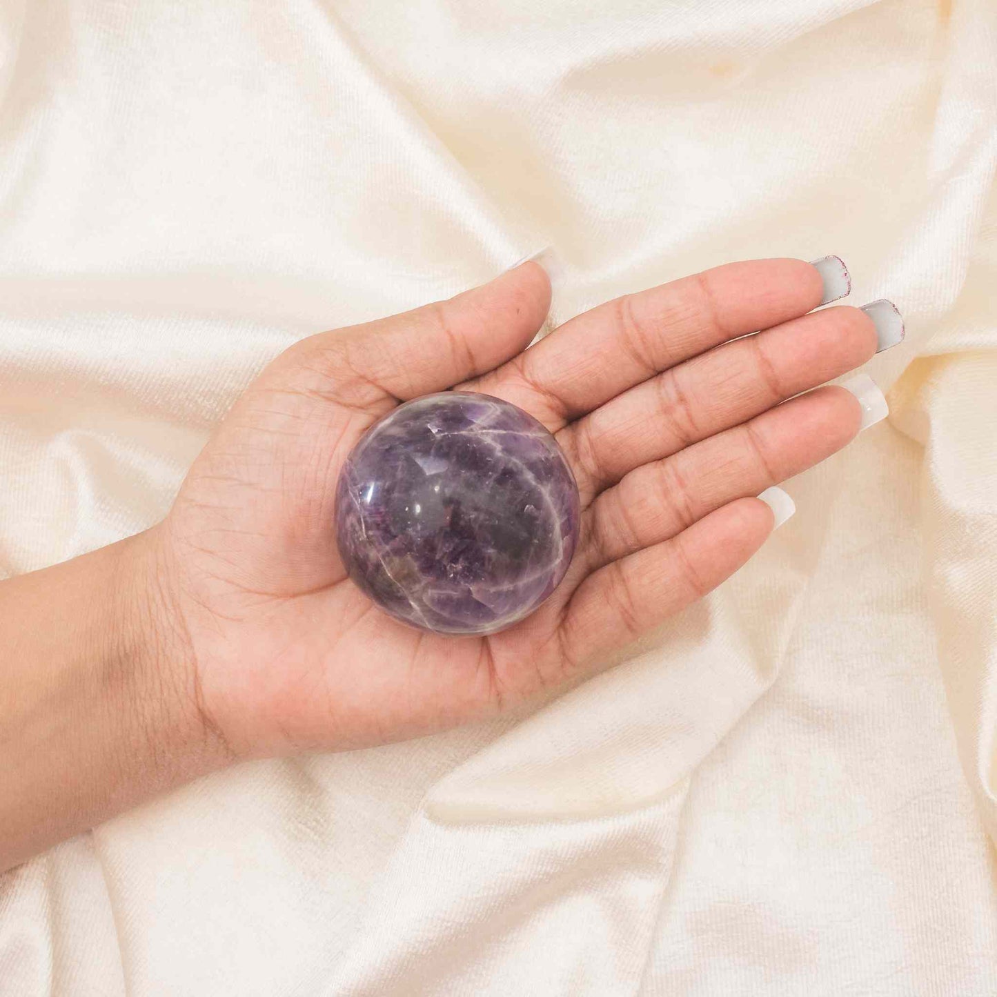 amethyst crystal ball