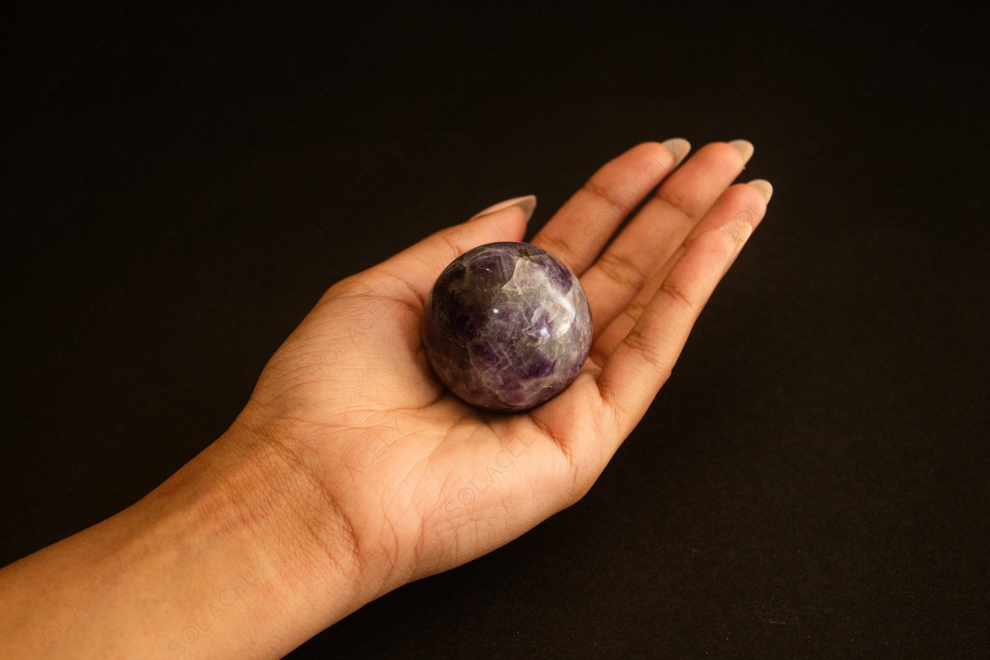 amethyst gem sphere