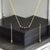 amethyst gold plated necklace and earring jewelry set