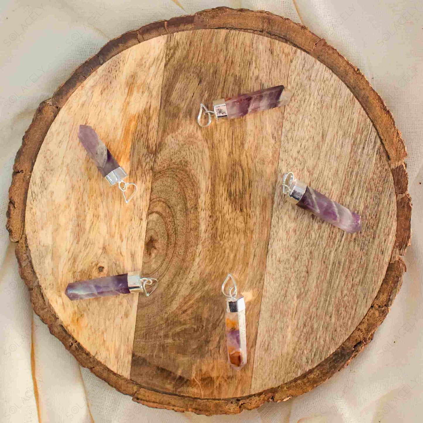 amethyst pencil pendant benefits