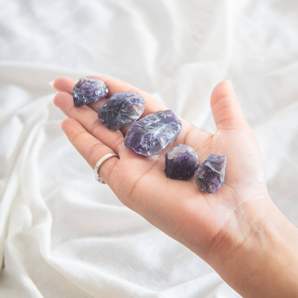 amethyst raw cluster