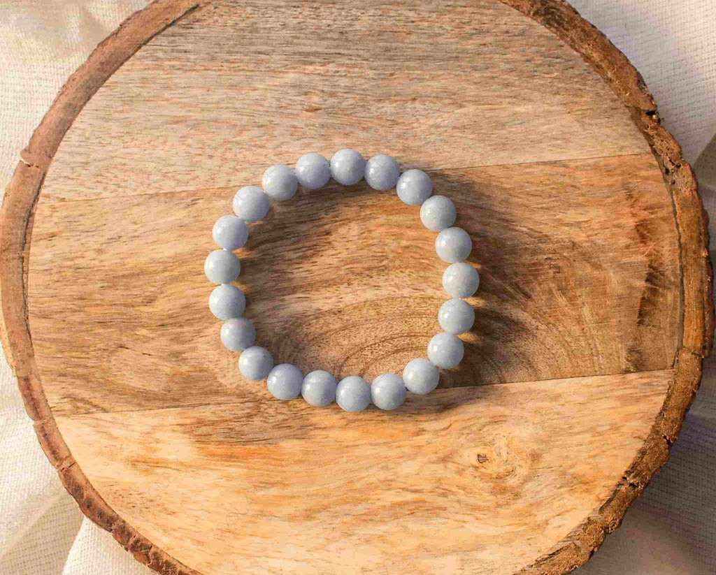 angelite bracelet