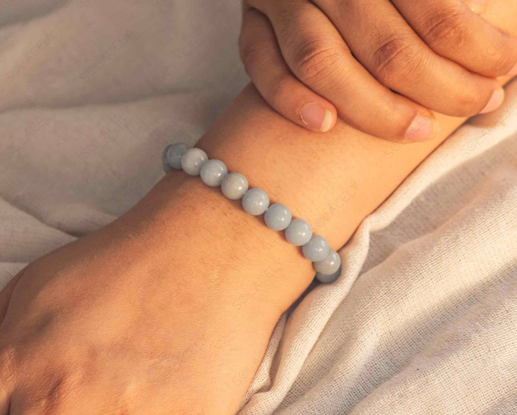 Angelite Bracelet 8mm