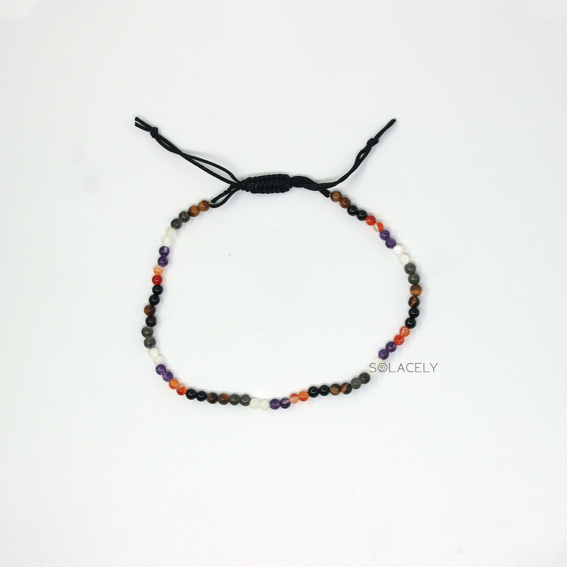 anklet 4mm beads