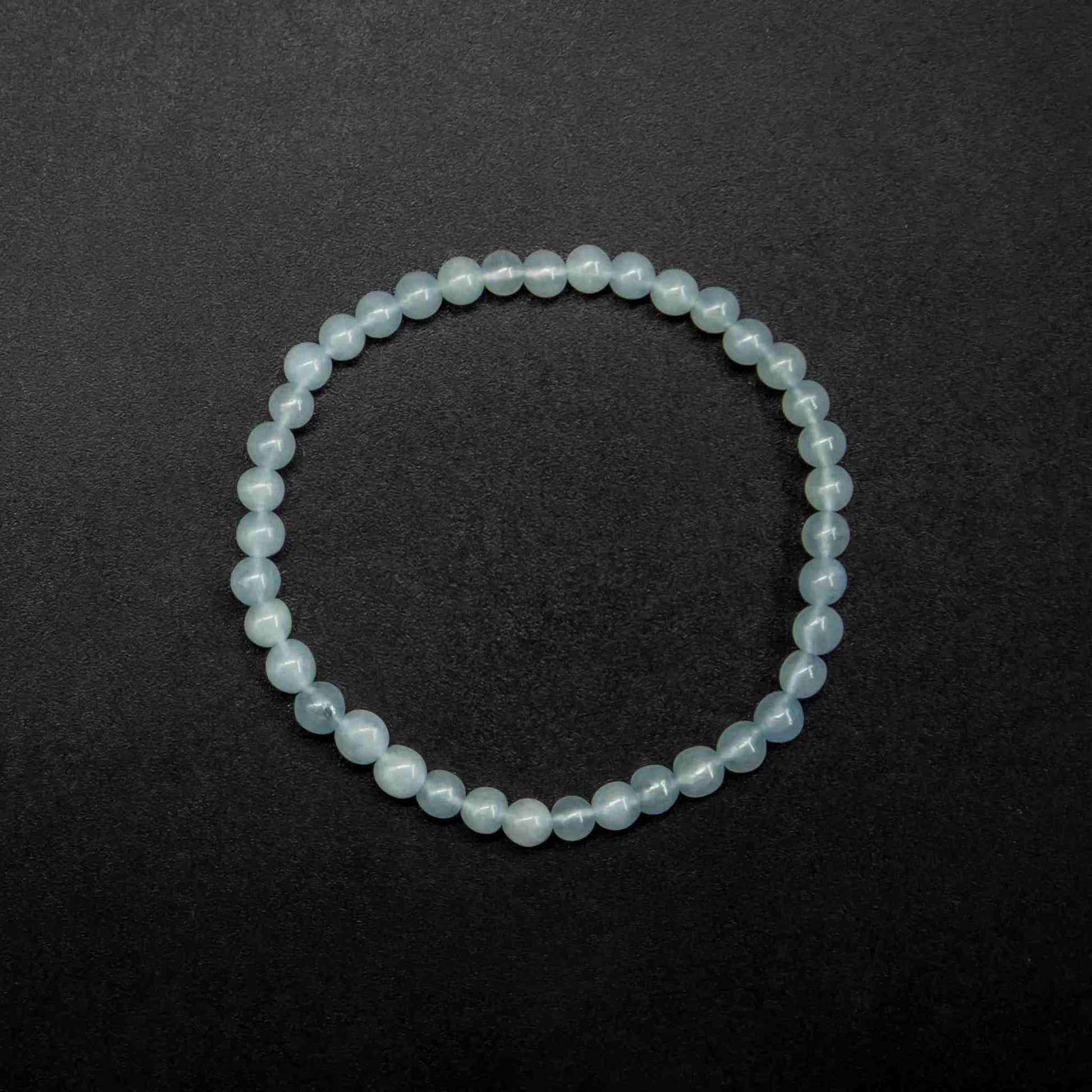 aquamarine stone bracelet