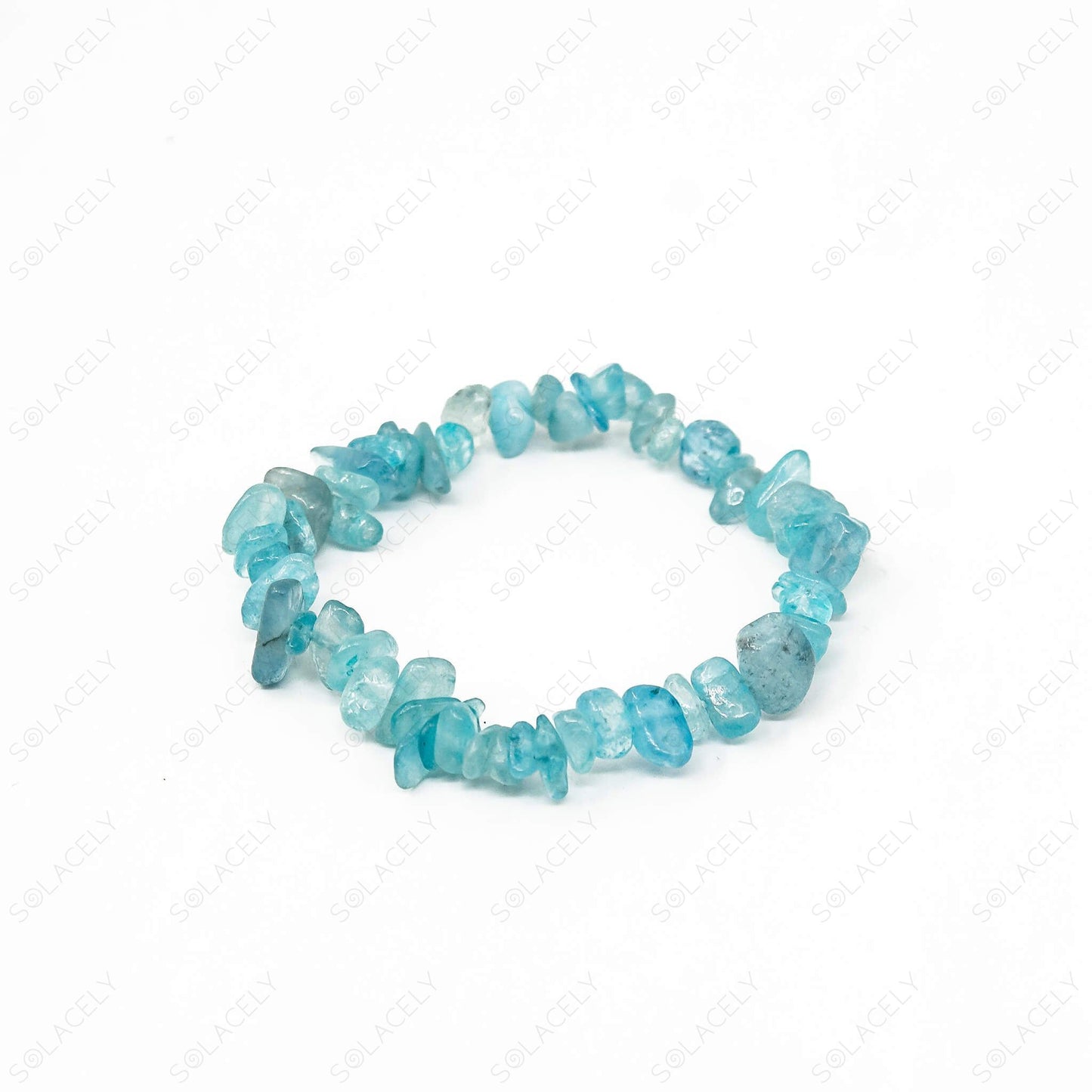 chip aquamarine bracelet