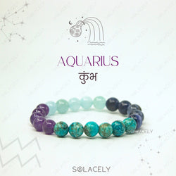 Aquarius Crystal Bracelet