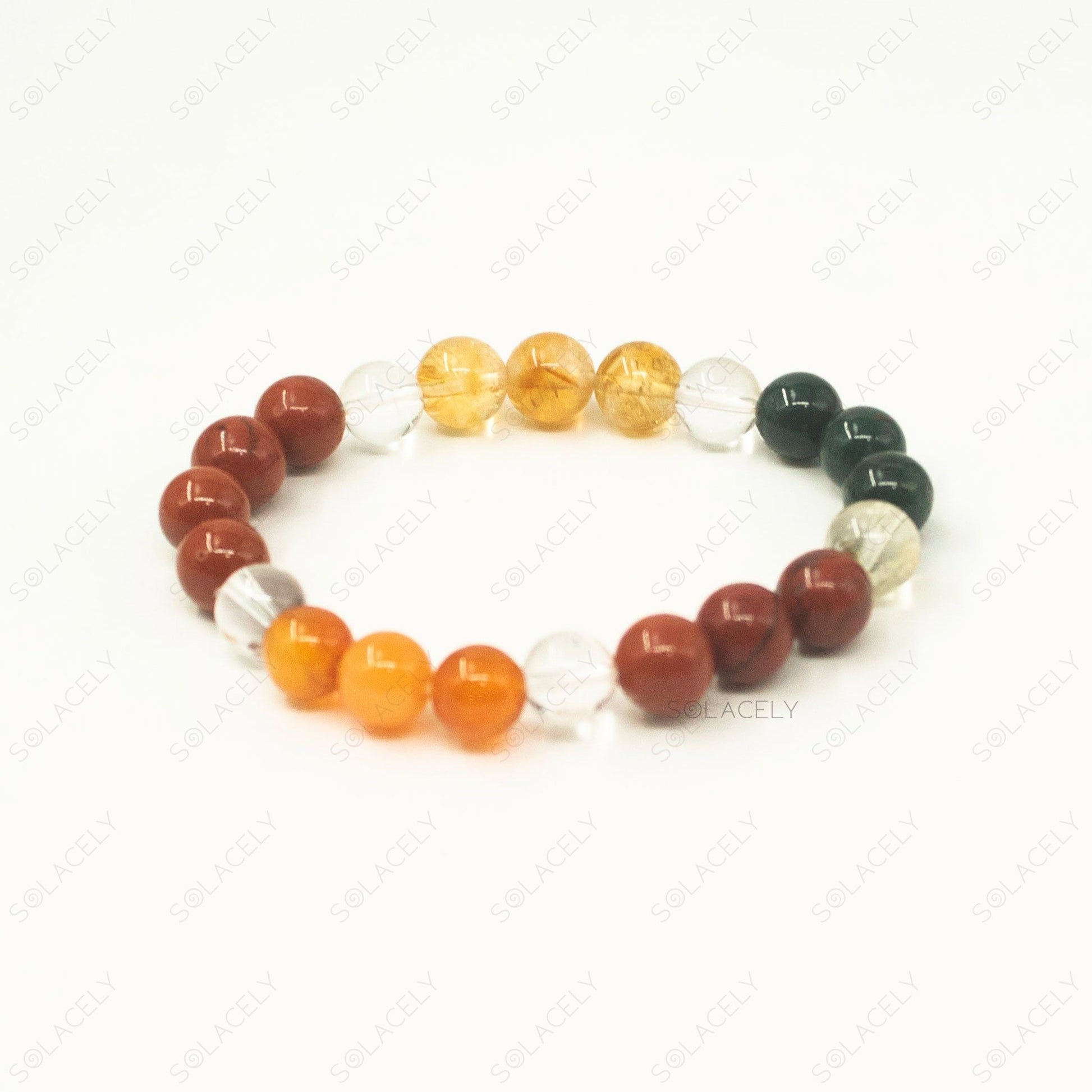 aries zodiac crystal bracelet