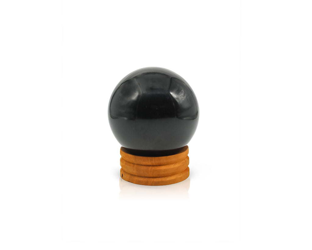 black tourmaline crystal ball