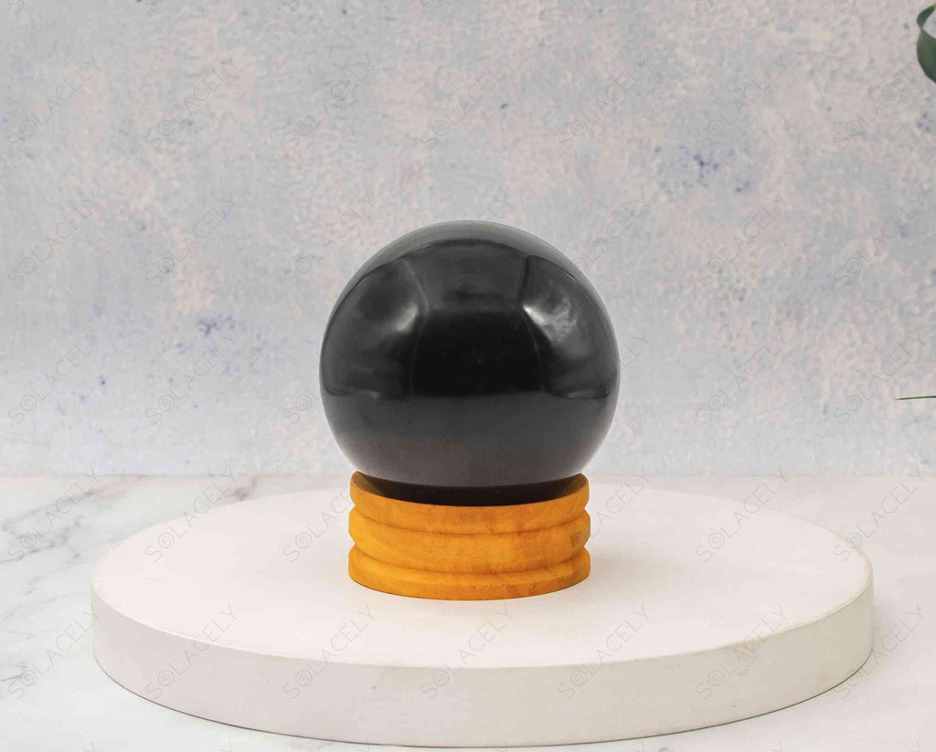 black tourmaline sphere
