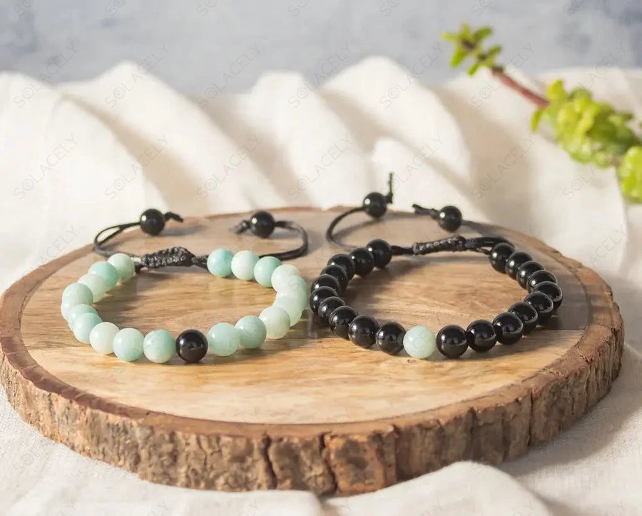 Green aventurine and black tourmaline deals