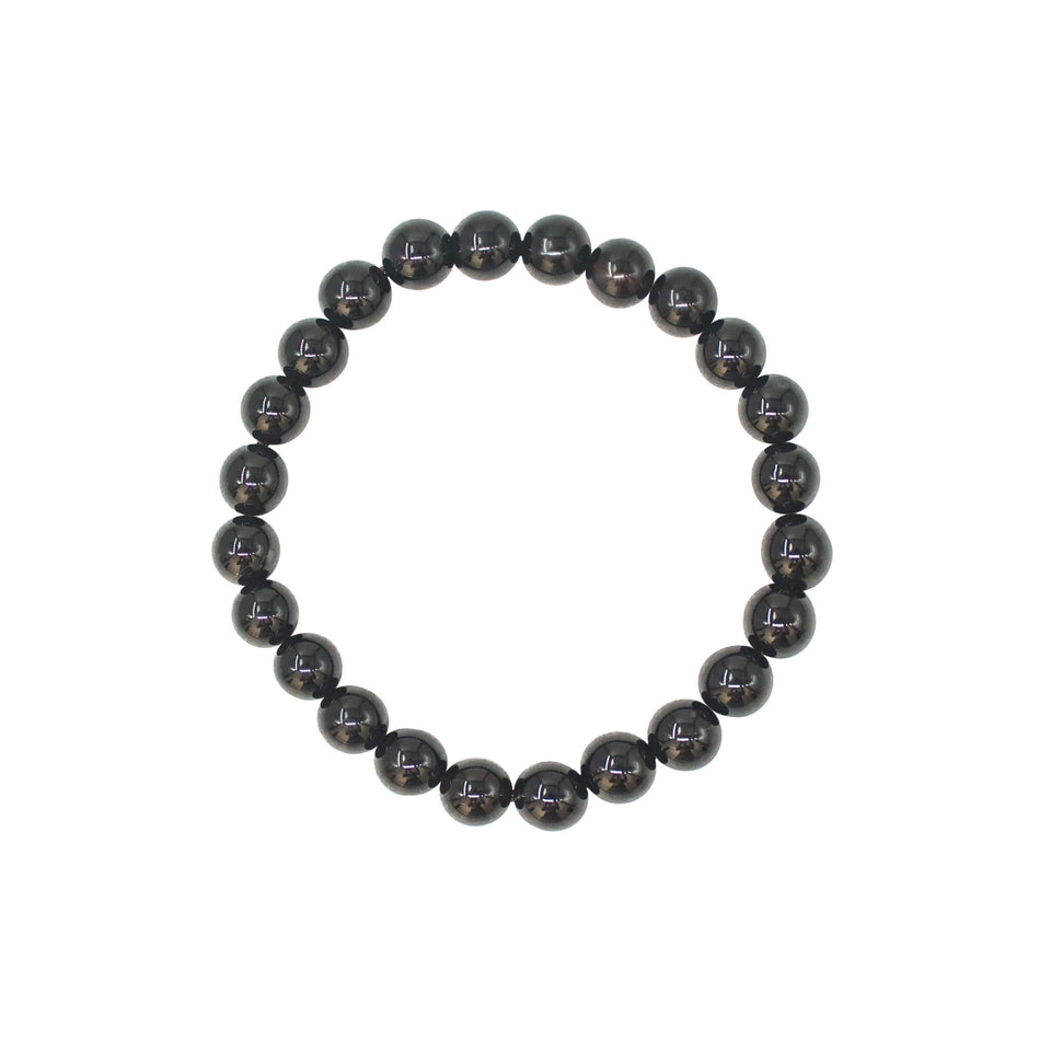 black tourmaline crystal bracelet