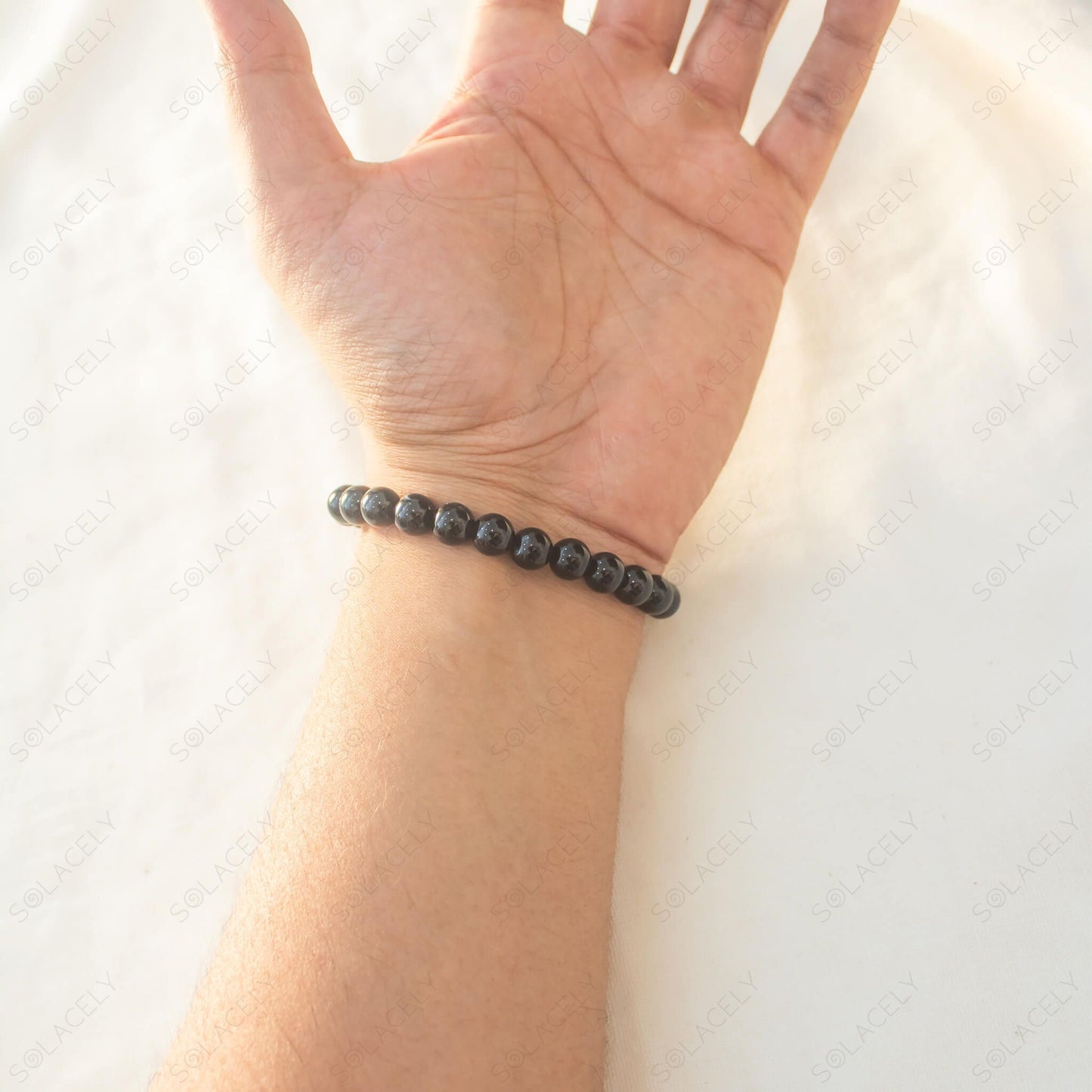 genuine black tourmaline bracelet