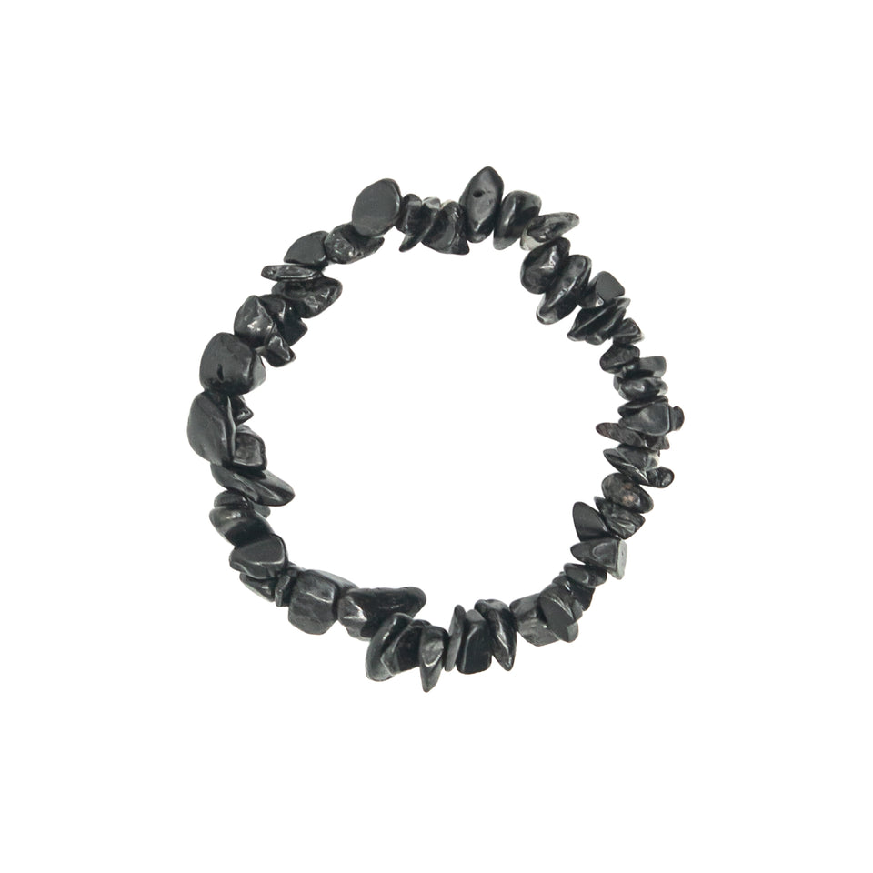 black tourmaline bracelet chip 