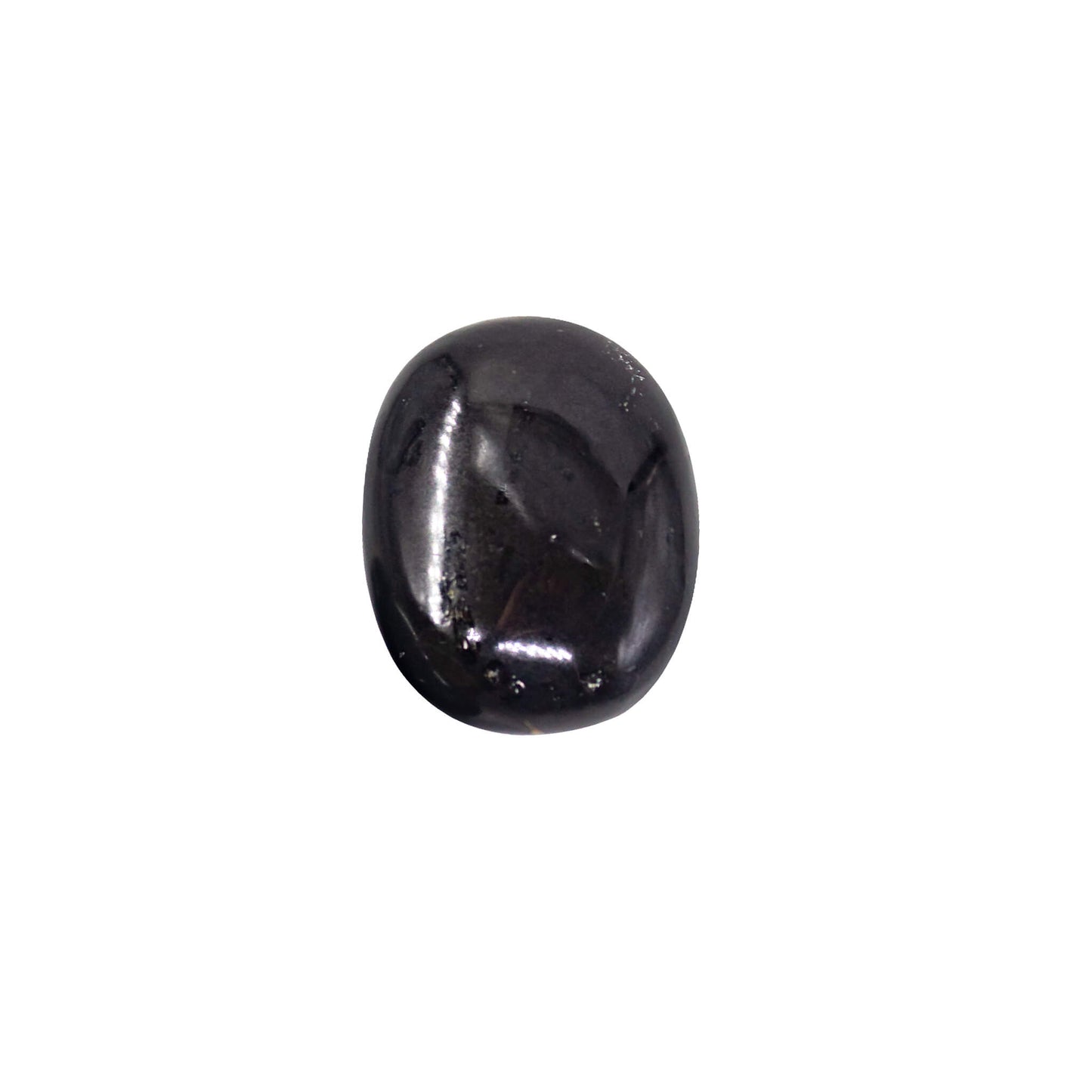 black tourmaline palm stone for grounding and healing