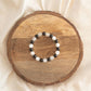 black tourmaline selenite bracelet 8mm