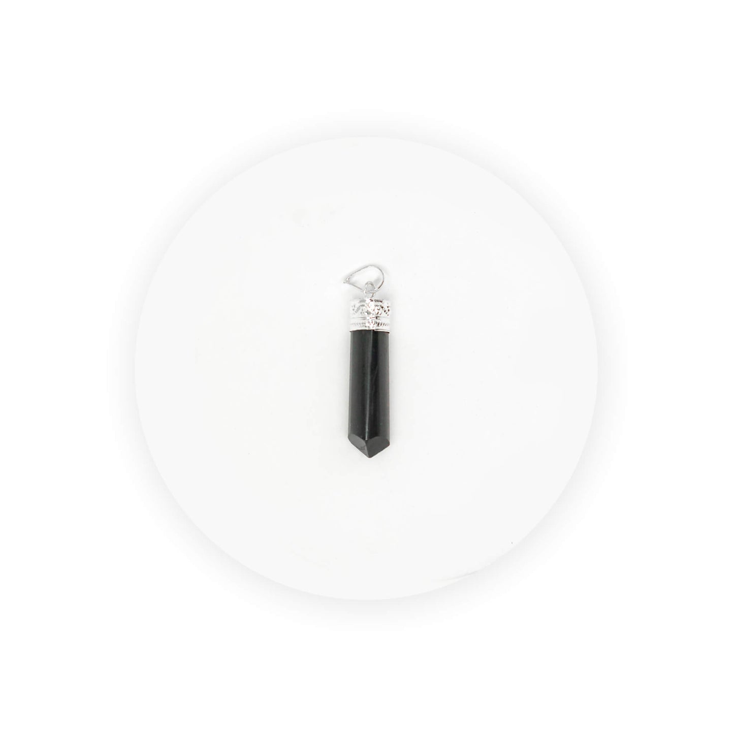 tourmaline black pendant