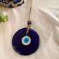 blue evil eye wall hanging