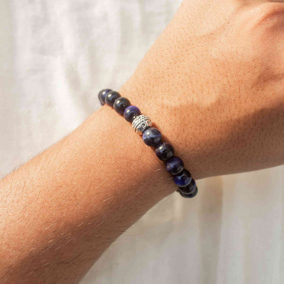 blue tiger eye bracelet