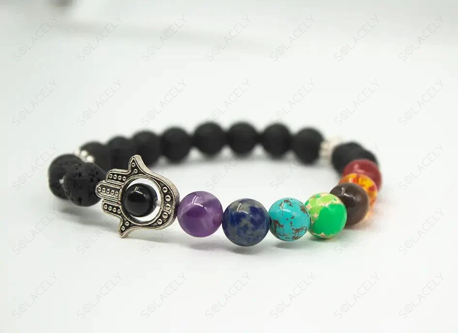 lava stone healing bracelet