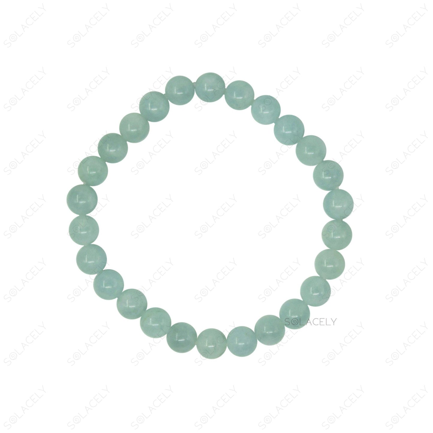 charming 6mm aquamarine bracelet for serene elegance