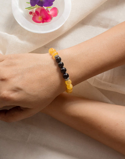 which hand to wear citrine bracelet
