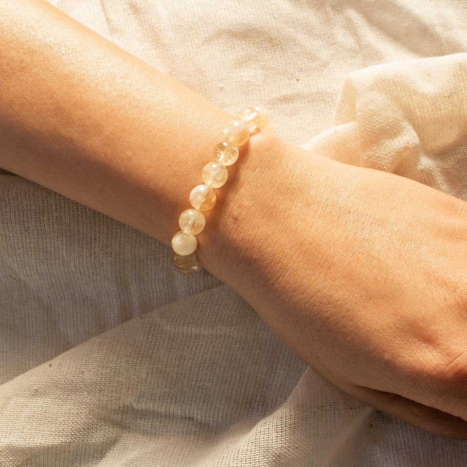 citrine bracelet