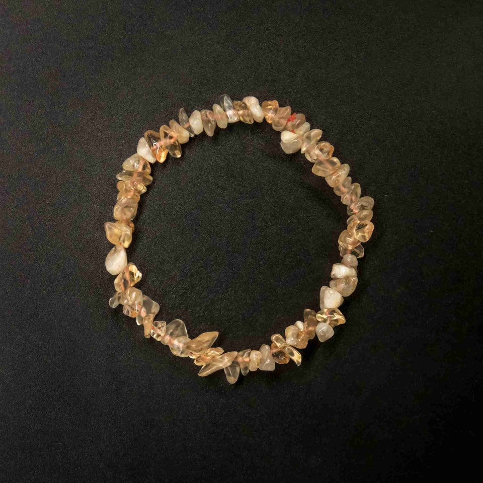 citrine bracelet chip