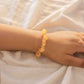 citrine chip bracelet