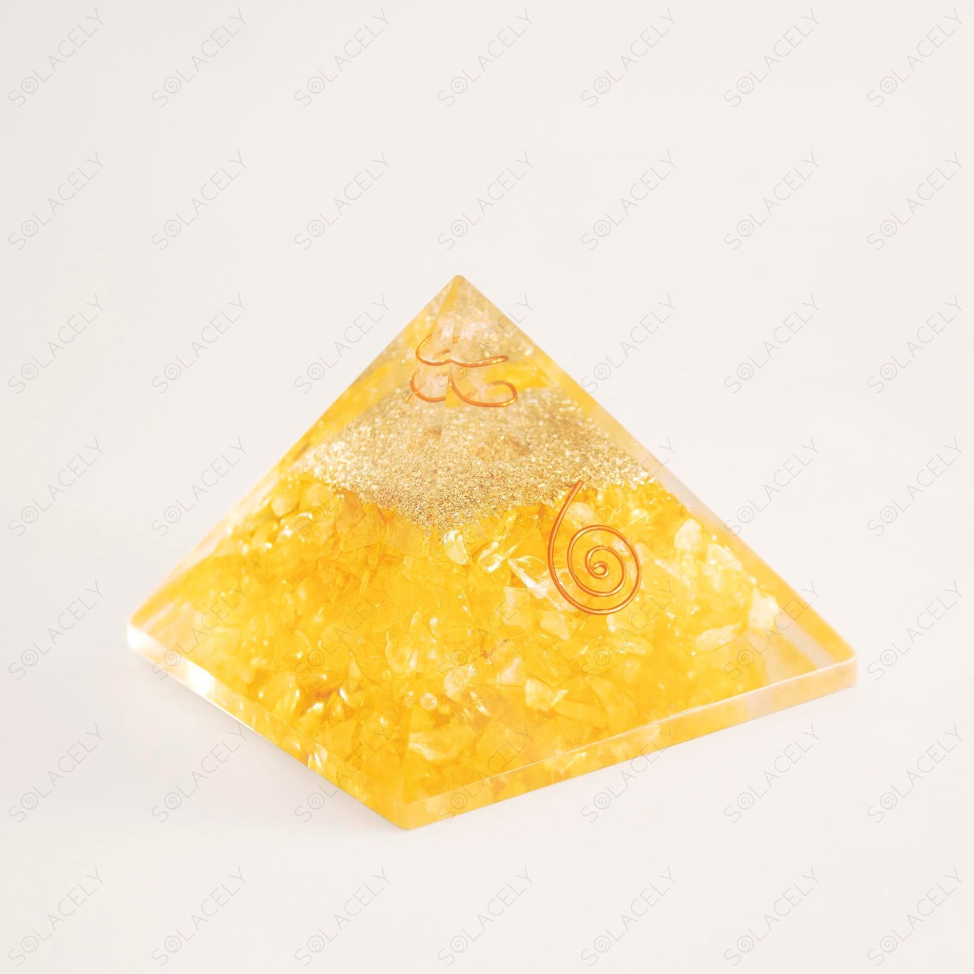 Citrine Pyramid for Abundance