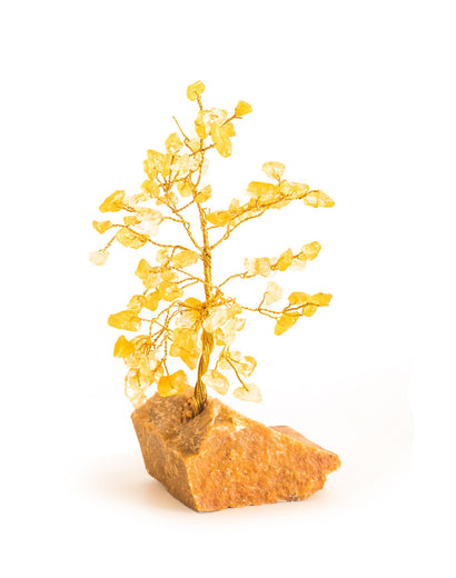 Citrine Tree with Yellow Aventurine Base