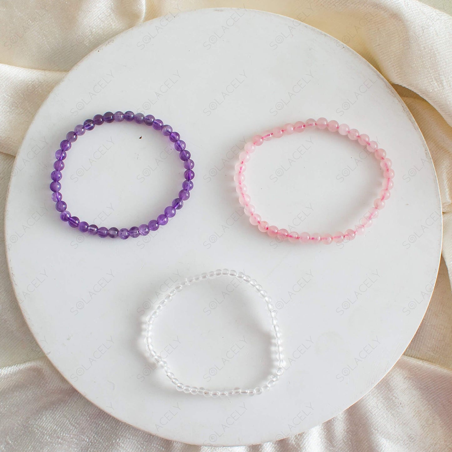 4mm Master healing Bracelet Set