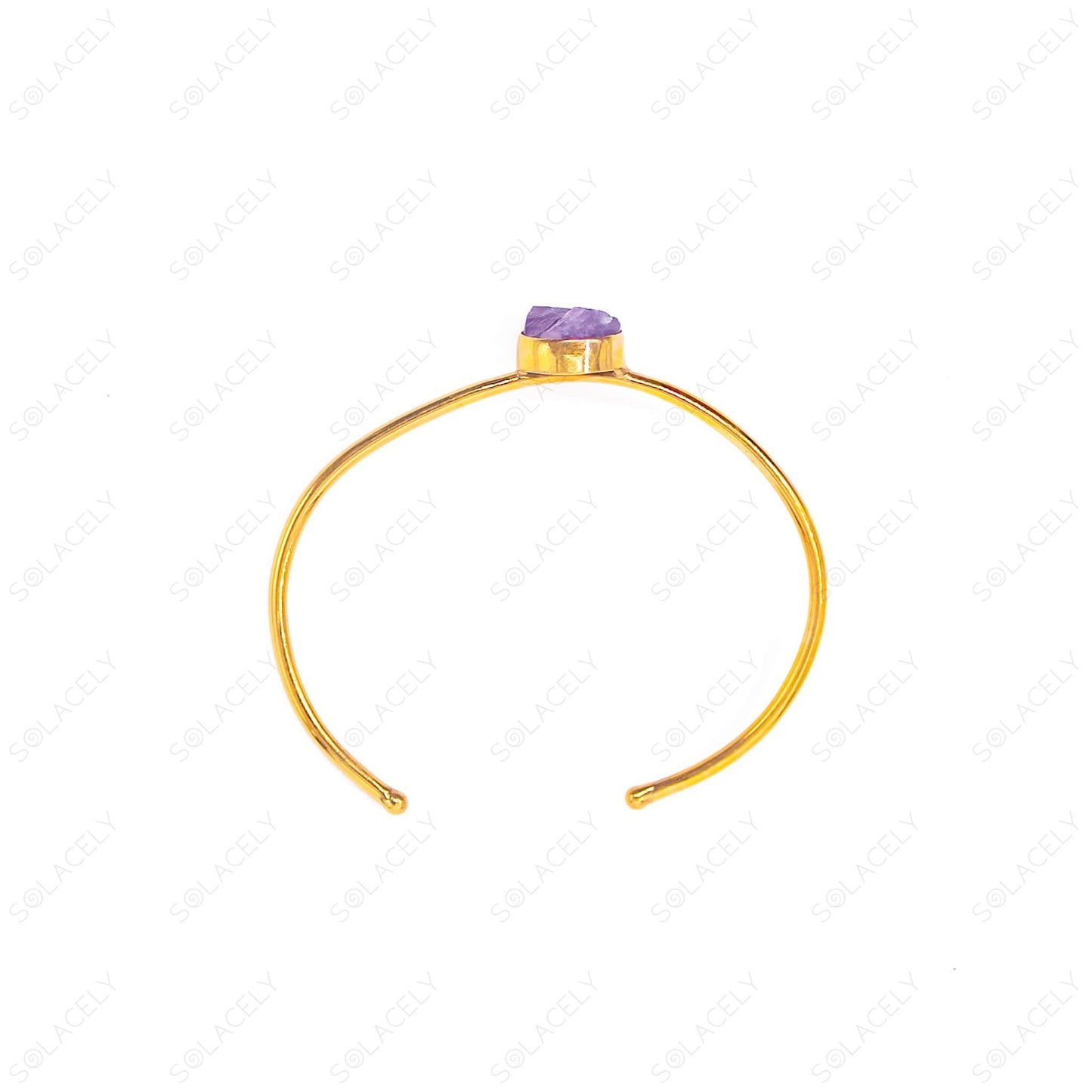 amethyst bangle bracelet for women