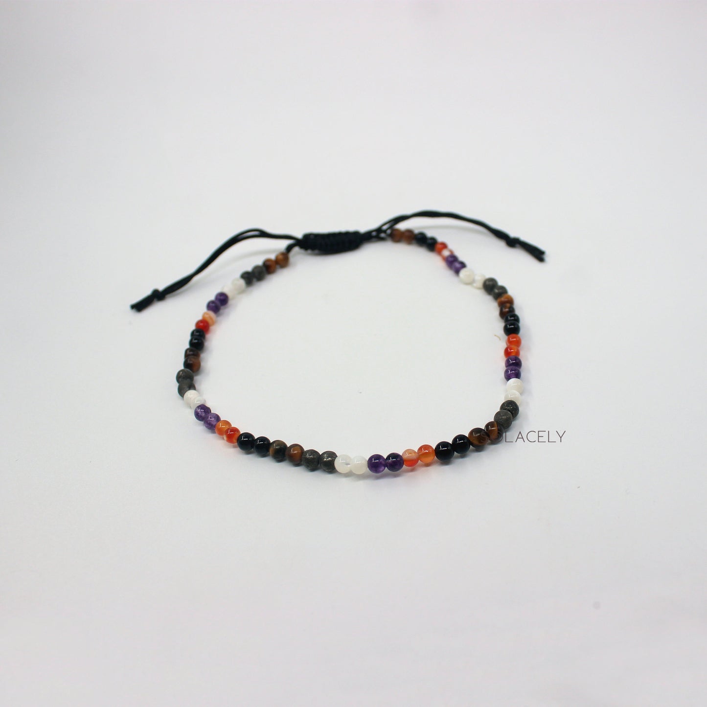 crystal anklet 4mm beads