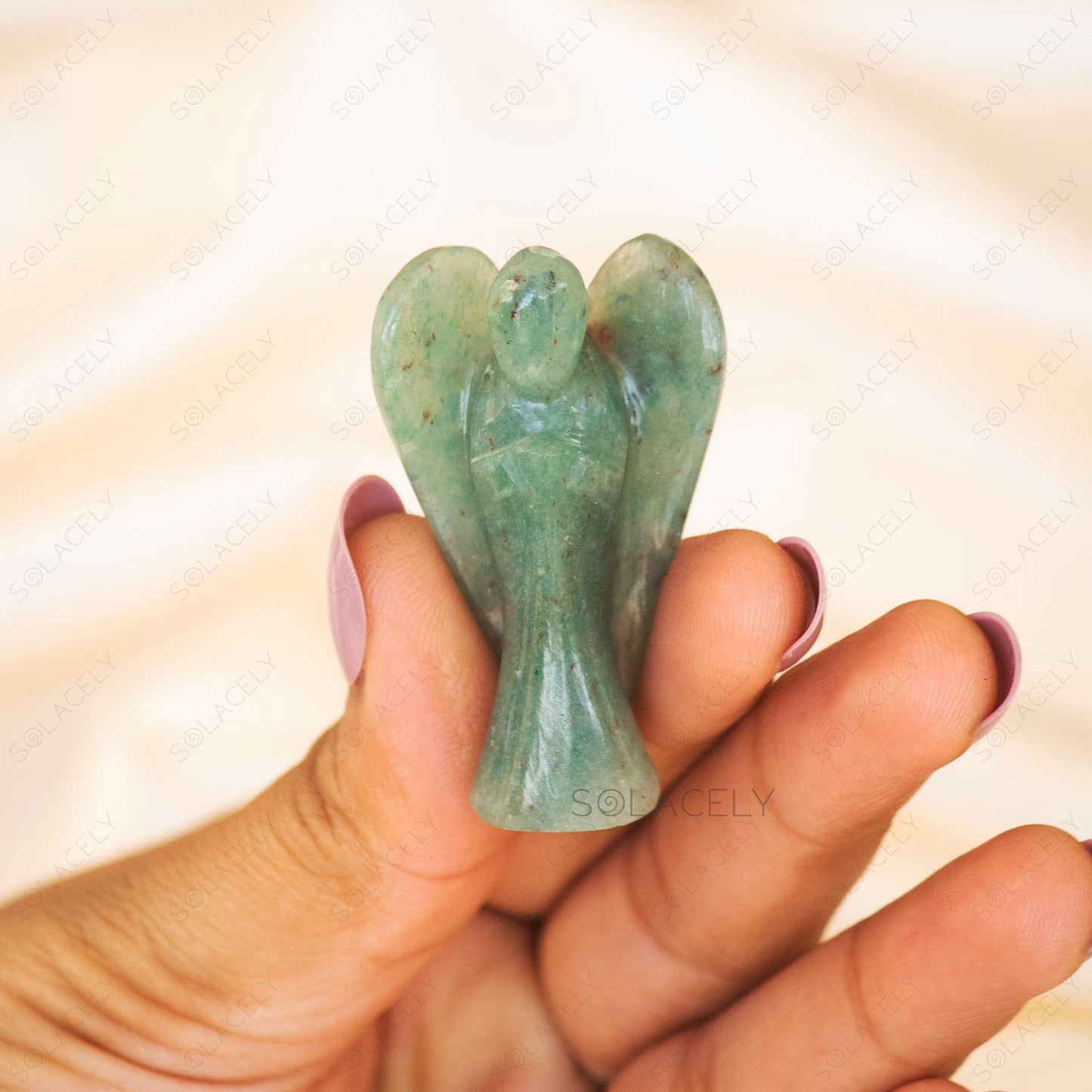 crystal green aventurine guardian angel