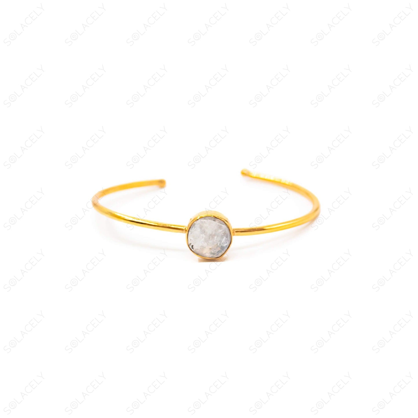 moonstone bangle bracelet