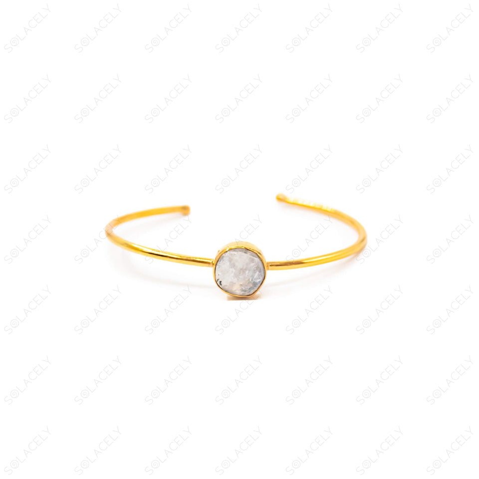 moonstone bangle bracelet