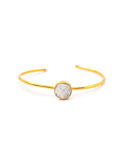 moonstone bangle bracelet