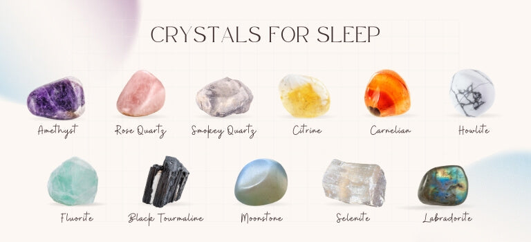 CRYSTALS FOR HEALING, Stress Relief, Anxiety Relief, Sleep