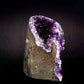 exceptional brazilian amethyst geode 885g with aaa plus quality deep purple