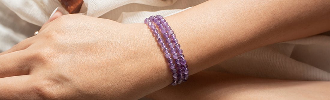 amethyst bracelet
