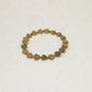 gold heart beads bracelet