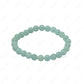 graceful aquamarine bracelet with 6mm crystals